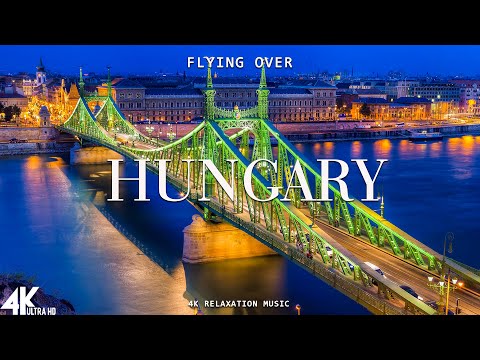 FLYING OVER HUNGARY (4K UHD) - Relaxing Music Along With Beautiful Nature Videos - 4K Video UltraHD