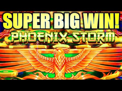 ★SUPER BIG WIN SESSION!★ PHOENIX STORM MIGHTY CASH ULTRA Slot Machine (Aristocrat)