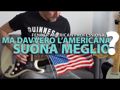 🎸 Il sound made in USA delle Fender American Professional!