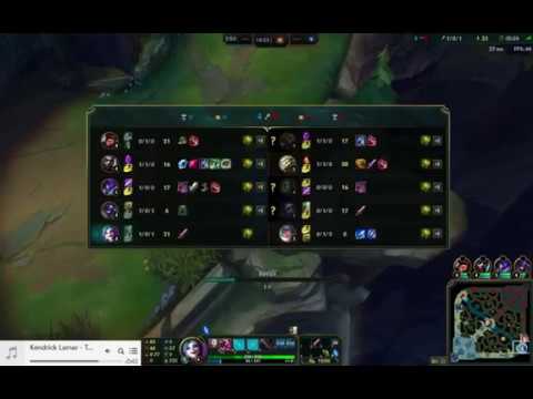 Jinx/Alistar vs Tristana/Sona PATCH 5.17