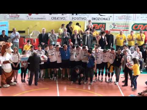 07-06-2015: U15M - La premiazione di Castellana Grotte campione d'Italia U15M