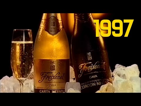 SAT.1 Werbung während Silvester Party 1997/98 (31.12.1997)