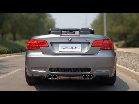 BMW M3 E93 with SuperSprint Exhaust  - The last N/A M3