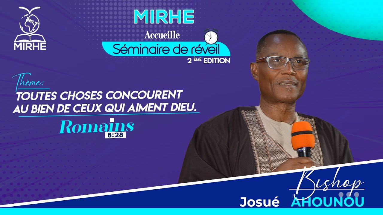 LE MINISTÈRE DES LARMES BISHOP JOSUÉ AHOUNOU