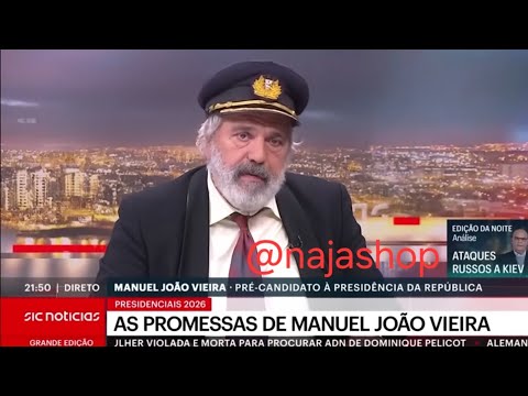 Manuel João Vieira, o 'pré-candidato' a Belém que "só desiste se for eleito" e "Ferraris para todos"