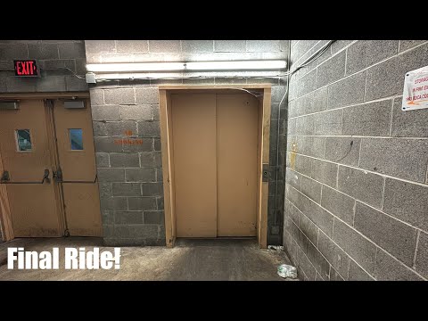 Final Ride on the Vintage Otis Service Elevator at Chesterfield Mall