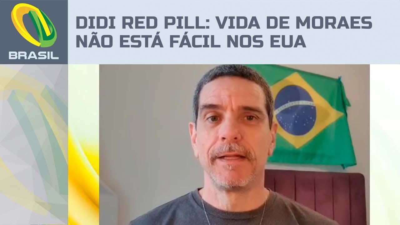 Didi Red Pill: Vida de Moraes não está fácil nos EUA