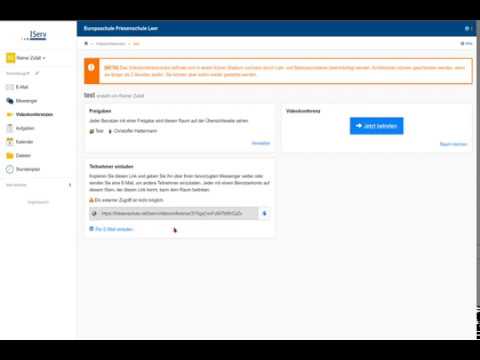 UPDATE zum Modul Videokonferenzen // IServ Tutorial | Friesenlehrer