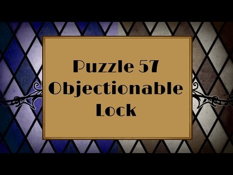 Professor Layton vs. Phoenix Wright: Ace Attorney - Puzzle 57: Objectionable Lock