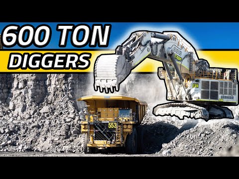 600-Ton Liebherr Excavator in Australian Mine