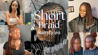 Short African Braids Hairstyles #shorts #hairstyles #2024