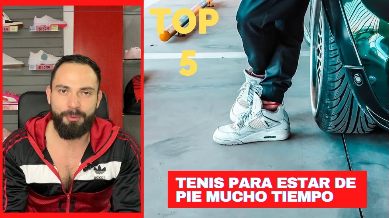 🏅 TOP 5 | TENIS para estar de pie mucho tiempo ► y PORQUÉ 💡 [2022]