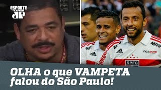 “São Paulo campeão do turno não é surpresa”, diz Vampeta