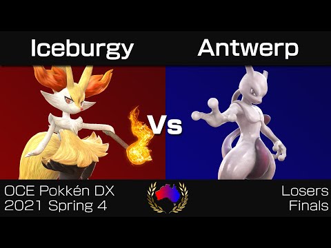 OCE Pokkén DX 2021 Spring 4 - Losers Finals: Iceburgy (Braixen) vs. Antwerp (Mewtwo)