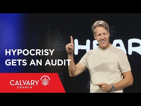 Hypocrisy Gets an Audit - Romans 2:17-29 - Skip Heitzig