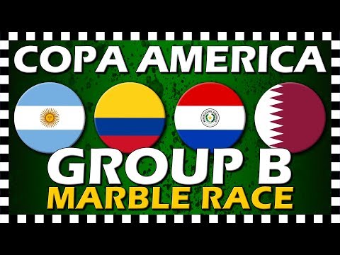 Copa America 2019 Group B - Marble Race - Algodoo