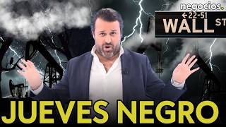 Jueves negro en el mercado: Wall Street se hunde. El petróleo resucita el fantasma de la inflación