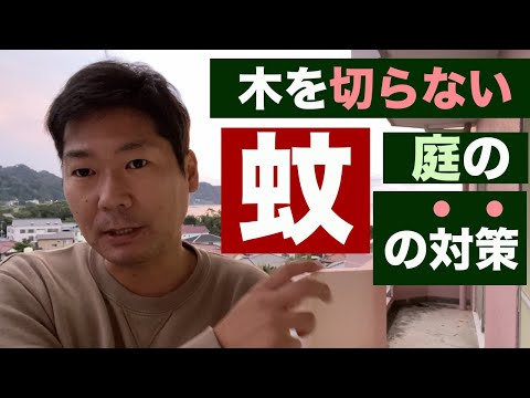 庭での蚊の繁殖を防ぎます。雨水収集装置が付属しています。  庭園