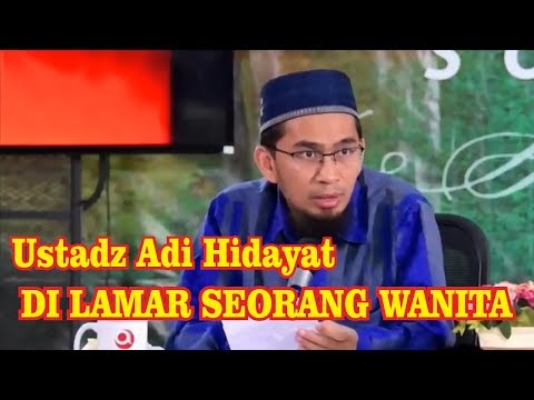 Lucu!!! Ustadz Adi Hidayat, Lc di Lamar oleh Wanita di dalam Pertanyaan