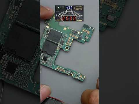 Samsung S22 Ultra couldn’t boot into the system due to cold solder joints on the CPU and NAND. 