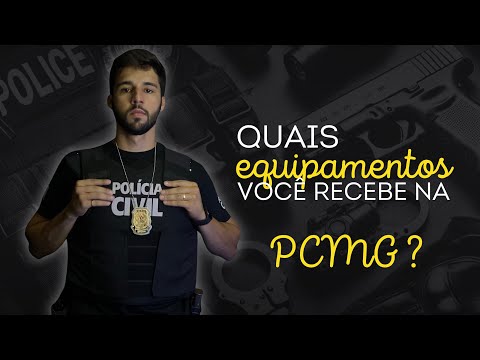 Quais equipamentos você recebe na PCMG (Polícia Civil de Minas Gerais) ?
