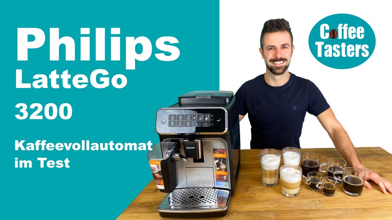 Philips LatteGo Series 3200 Vollautomat ++ [Test & Vorführung aller Getränke]