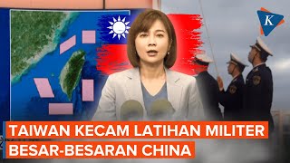 Download lagu China Gelar Latihan Perang Besar-besaran, Taiwan: Intimidasi Militer! mp3