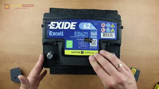 Exide EB621 - відео 1