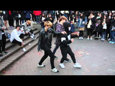 D.O.B #디오비# 20151227 홍대 공연《으르렁 Growl》（EXO）