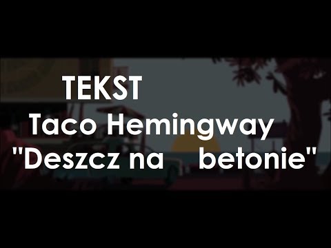 download lagu mp3 mp4 Taco Hemingway Tekstowo, download lagu Taco Hemingway Tekstowo gratis, unduh video klip Taco Hemingway Tekstowo