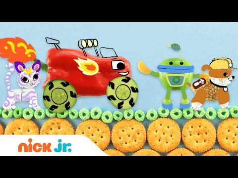 Snack Crafts w/ PAW Patrol, Blaze, Shimmer and Shine, & Team Umizoomi |Stay Home #WithMe |  Nick Jr.