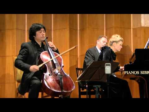 Joseph Ryelandt 2ème sonate pour violoncelle et piano op 66 - 1er mouvement - Duo Gao Boulenger