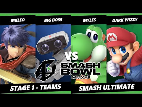 Smash Bowl MMXI Teams SSBU - MkLeo & Big Boss Vs. Myles & Dark Wizzy - Smash Ultimate Stage 1