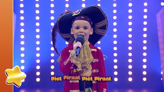 De Sterrenstudio: Mathis zingt 'Piet Piraat'