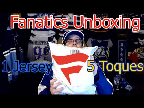 Unboxing 5 Toques/Beanies And 1 Jersey From Fanatics