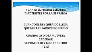 LA DIOSA CORONADA CANCION COMPLETA CON LETRA