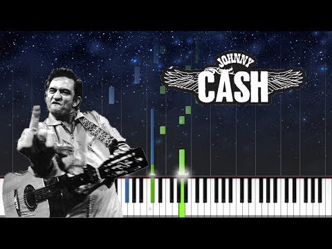 I Walk The Line - Johnny Cash piano tutorial