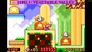 Kirby: Nightmare In Dream Land; Level 1: Vegetable Valley