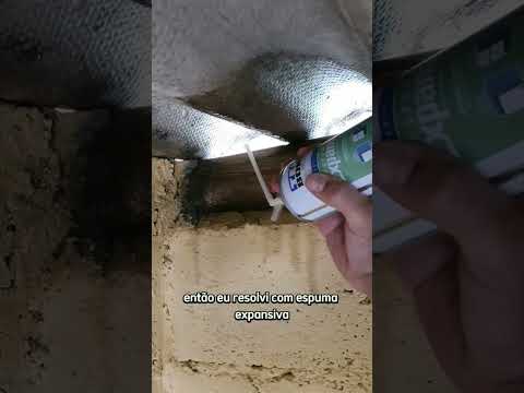 Como preencher vãos, buracos e espaços sem obra. #semobra #espumaexpansiva #tekbond