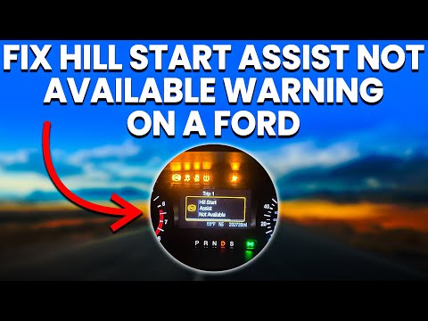 ‘Hill Start Assist Not Available’ Warning On A Ford (Causes And Solutions)