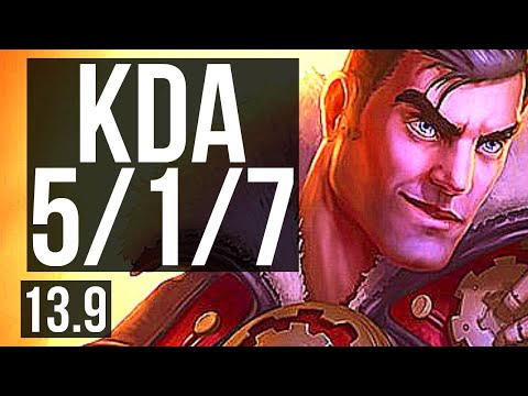 JAYCE vs VEL'KOZ (MID) | 5/1/7, 400+ games, 800K mastery | KR Master | 13.9