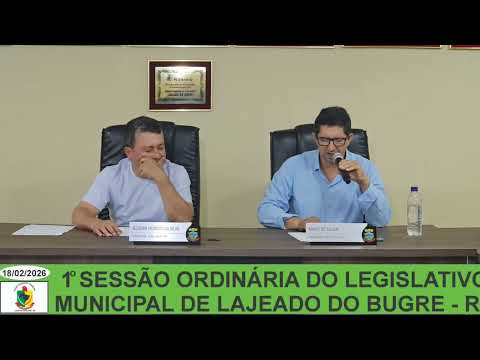 LEGISLATIVO MUNICIPAL DE LAJEADO DO BUGRE RETOMOU OS TRABALHOS