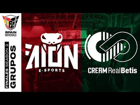 R6 Spain Nationals S2 Finales - Perdedores - AION España vs Cream Real Betis (Bo3) #R6Spain