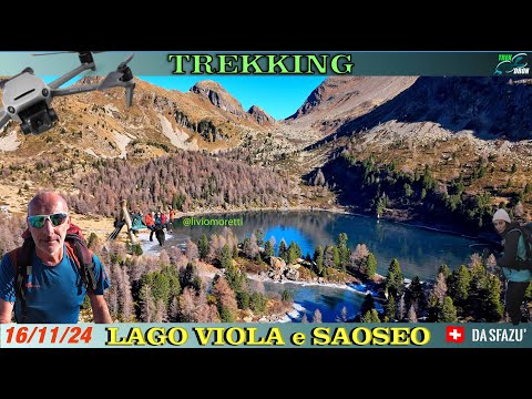 LAGO VIOLA e SAOSEO  - I RIFLESSI NEL GHIACCIO