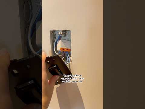 Sonoff mini 4: troquei sozinha, fácil de instalar. Alexa desliga luzes #automaçãoresidencial