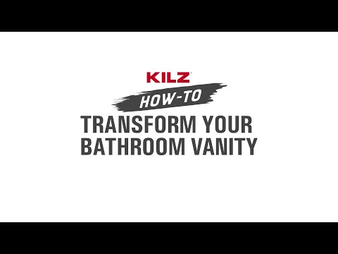 How-To Transform Your Bathroom Vanity with KILZ®