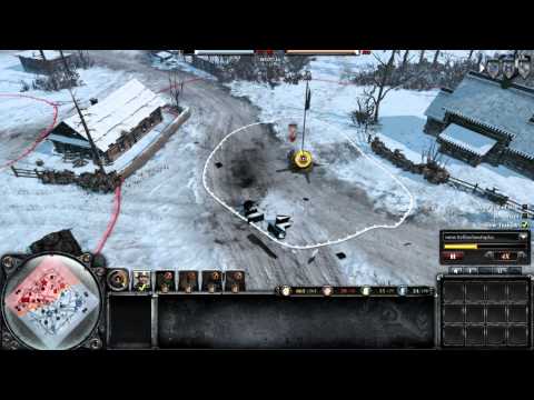 company of heroes 2 pvp 1v1 Axis  wastes all man power on bunkers