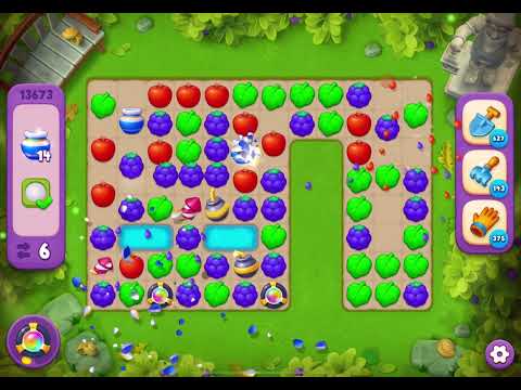 GardenScapes Level 13673 no boosters 