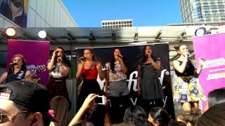 "Everything you have" by Cimorelli at Westfield Mall Surprise Concert