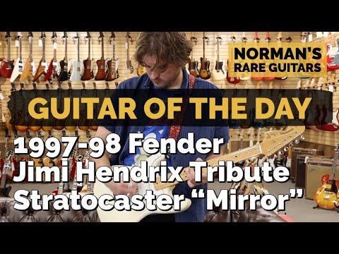 Fender Jimi Hendrix Artist Series Tribute Stratocaster 1997 Olympic White image 13